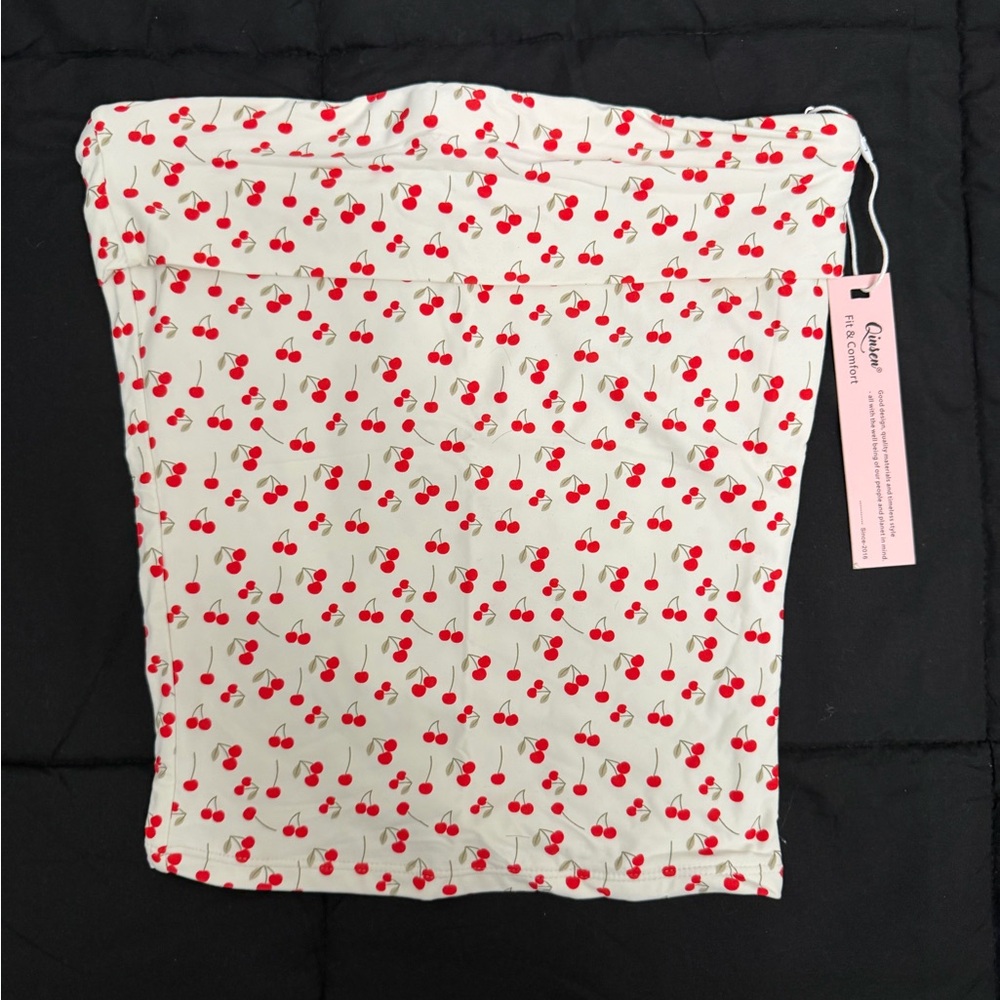 Cherry Print Skirt